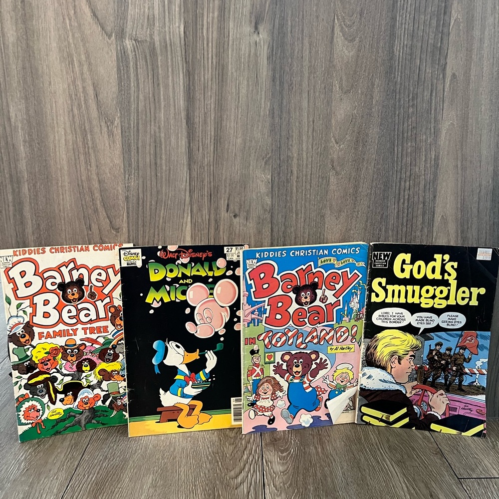 Vintage Kids Comics date range 1972-1995